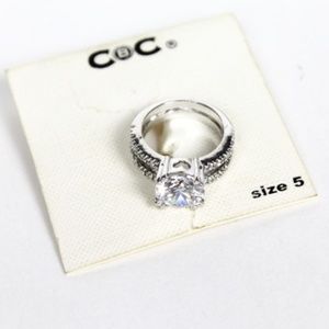 City By City Cubic Zirconia Fashion Ring